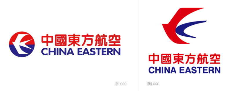 中國東方航空的新品牌logo設(shè)計(jì)是簡潔而現(xiàn)代化