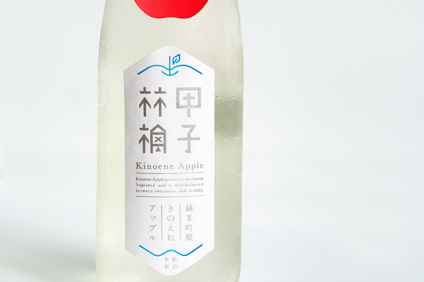 日本蘋果醋酒創意包裝排版