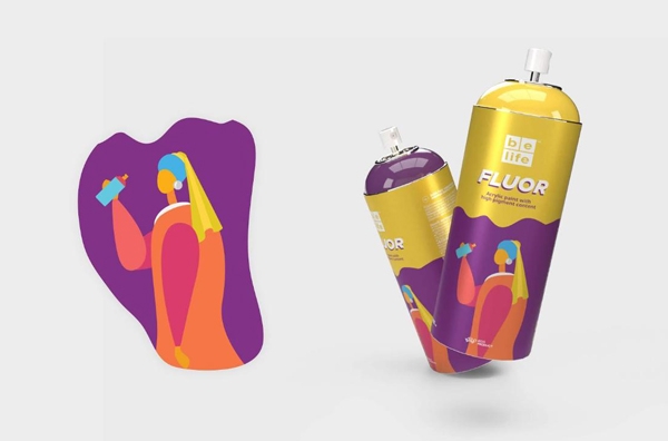 解鎖你的藝術天分，人人都是藝術家！｜BeLife噴漆包裝設計