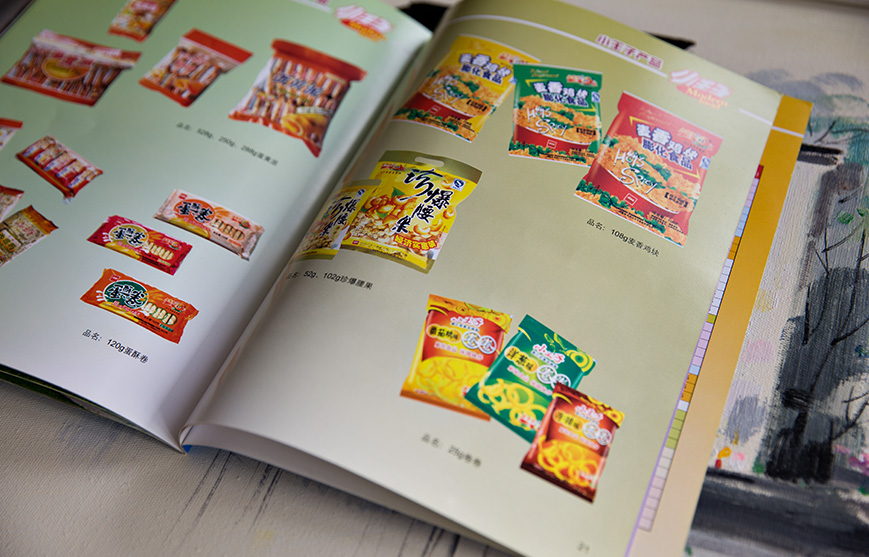 小王子食品宣傳冊設(shè)計